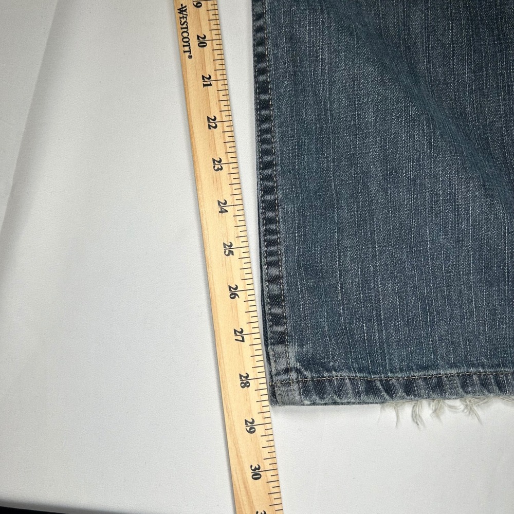 Tommy Hilfiger Freedom Fit Mens Blue Straight Leg Jeans 36x30 Medium Wash - Picture 4 of 14
